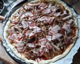 Foto del paso 3 de la receta: Hojaldre con calabacín pizza