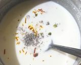 A picture of step 3 of Lychee Basundi.