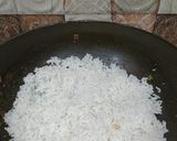 A picture of step 5 of Subj Soya Biryani.