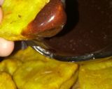 Foto langkah ke 5 dari resep Pilus ubi saos coklat.