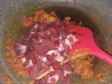 Gulai daging cincang
