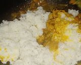 A picture of step 4 of Soya Pulao.