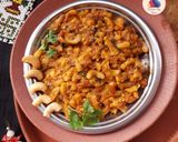 A picture of step 8 of KATHIYAWADI KAJU GANTHIYA NU SHAK (Cashew Ganthiya Curry).