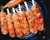 Hình bước làm 3 của món Nem lụi chay