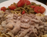 A picture of step 5 of Poor Man's Stroganoff (Stroganov).