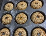 A picture of step 4 of Instant Doughnut Shaped Handvo (savory Doughnut cake) made of maize flour#bakedsnacks.