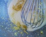 A picture of step 2 of Moist Honey Madelines.