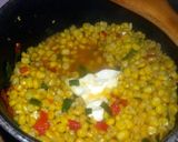 A picture of step 5 of Cajun Corn.