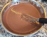 A picture of step 2 of Slow Cooker Molten Chocolate and Caramel Lava Cake.