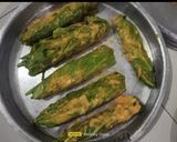 A picture of step 6 of Fiber Rich Palak Patra (Spinach leaves Patra).