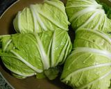 A picture of step 6 of Chinese-style Napa Cabbage Rolls.