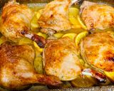 A picture of step 6 of Duck Legs with Glazed Oranges.