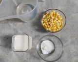 Foto langkah ke 1 dari resep Corn Milk Creamy Matcha.