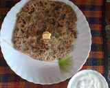 A picture of step 4 of Methi Thepla.