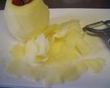 A picture of step 1 of No-Bake Apple Cheesecake.