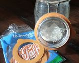 A picture of step 1 of Canned Peaches.
