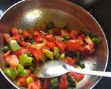 Creamy capsicum sabji recipe step 3 photo