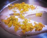 A picture of step 4 of Baked Fish in Banana Leaves.