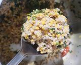A picture of step 3 of Palak Daliya Khichdi.
