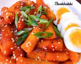 Hình bước làm 4 của món Tteokbokki