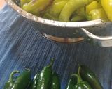 A picture of step 1 of Hot Pepper Relish.