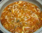 A picture of step 5 of Delicious Mild Miso Kimchi Hot Pot.