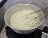 Foto langkah ke 7 dari resep Panna Cotta Matcha Pudding 2 Lapis ala Kafe 🍮💚.