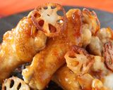 A picture of step 4 of Sweet, Salty and Delicious! Stir-Fried Marmalade Chicken Drumettes.