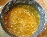 A picture of step 4 of Peach Flower No-Bake (Rare) Cheesecake.