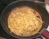 A picture of step 14 of Authentic Porcini and Cream Pasta.
