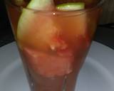 Fresh Toast, fruits Salad& Mixed fruits drink#Plateaustate recipe step 3 photo