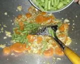Foto langkah ke 5 dari resep Cah Buncis Telur.