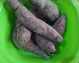 Foto langkah ke 1 dari resep Kolak Candil | Biji Salak Ubi Ungu.