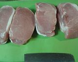 A picture of step 1 of Herb/spice stuffed and encrusted bacon wrapped pork loin.