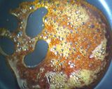 A picture of step 3 of Caramel Custard.