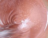 A picture of step 7 of Impossible Cake (Chocoflan, Double Layer).