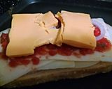 A picture of step 6 of Grilled Cheese Madness.