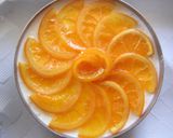 A picture of step 9 of Orange Mousse Cake.