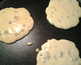 A picture of step 5 of fried cornbread with opitional jalapeños.