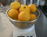 A picture of step 1 of Yuzu Jam.