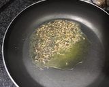 A picture of step 2 of Vegetable Oats Upma.