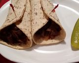 A picture of step 7 of Philly Steak Wraps.