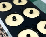 Foto del paso 4 de la receta: Roscas de magdalenas 🥯 🧁 🍋 👩‍❤️‍👩