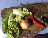 รูปขั้นตอนการทำที่ 3 ของ มาม่าผัดไข่