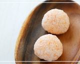 A picture of step 1 of Anpanman Rice Ball (Character Bento).