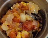 A picture of step 2 of Paneer Butter Masala.