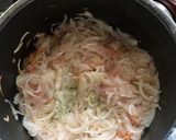 A picture of step 2 of Chatpati alou baigan ki bhujiya (Potatoes & brinjal).