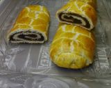 Almás-szilvás bejgli recept fázis 10 fotója