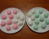 A picture of step 3 of Great for Hanami (Cherry Blossom Viewing) Tri-Colour Dango (Sweet Mochi).