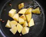 A picture of step 3 of Pumpkin curry.